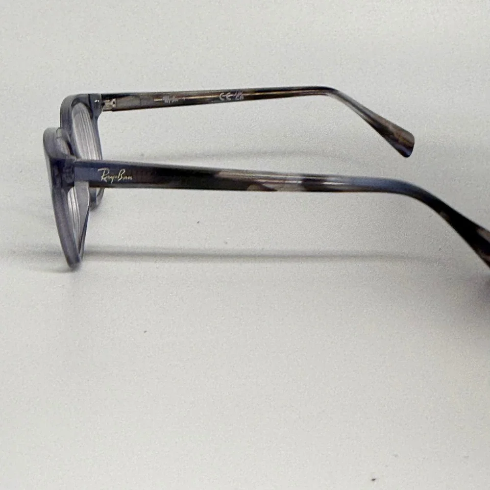 Ray-Ban RB 1591 3924 Grey Marble Square Optical Glasses Frames 48-16-130